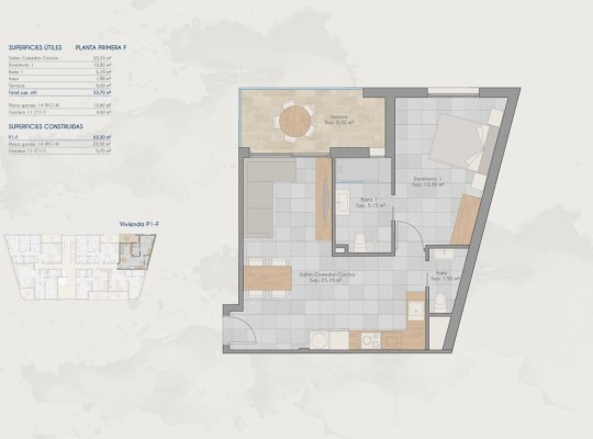 Apartment San Pedro del Pinatar (Lo Pagan) #RD-N9620