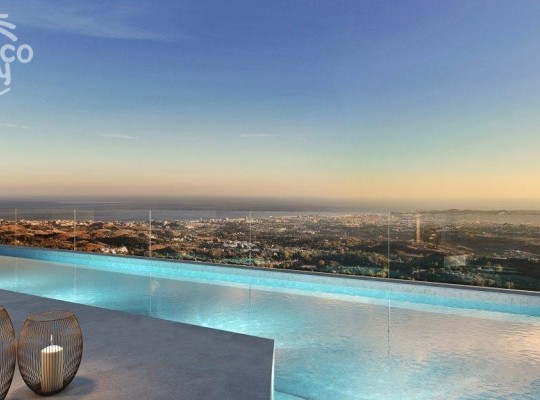 Apartmány s nádherným výhledem na moře, Mijas