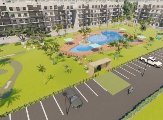 Apartmány se 2 nebo 3 ložnicemi v El Raso.