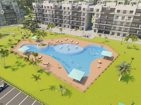 Apartmány se 2 nebo 3 ložnicemi v El Raso.