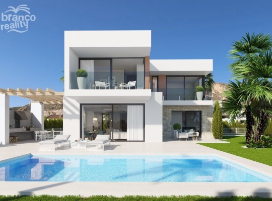 Luxury detached villas in Sierra Cortina, Finestrat, Costa Blanca North