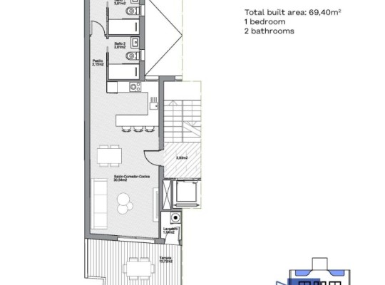 Torrevieja (Centro), Penthouse #RD-N9182