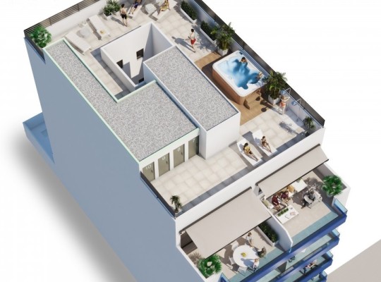Apartments 600 metres from the beach Guardamar del Segura