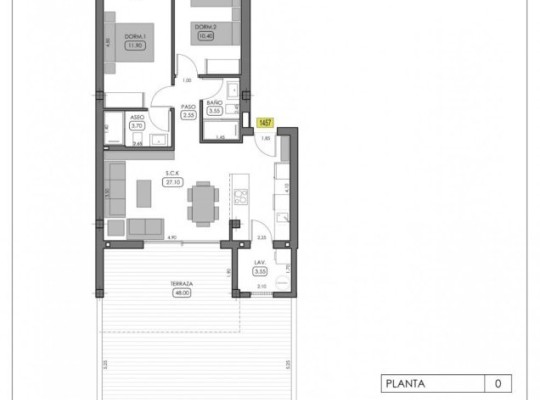 Algorfa (La Finca Golf), Bungalow #CQ-00-96584