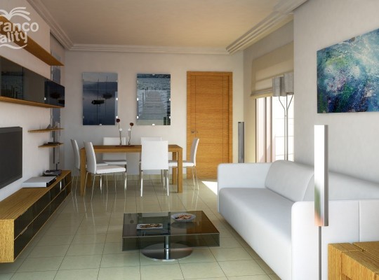Modern apartments in Villajoyosa, near the beach