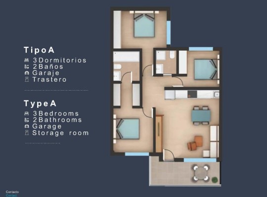 San Pedro del Pinatar (Los Pinos), Apartment #CQ-00-63875