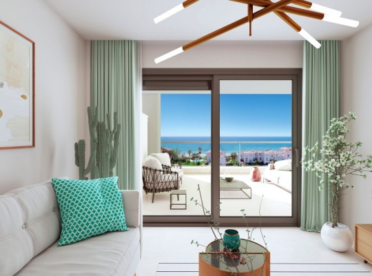 Apartmány blízko pláže a golfu, Casares, Estepona