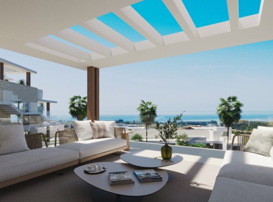 Luxusní apartmány s výhledem na moře v La Resina, Estepona