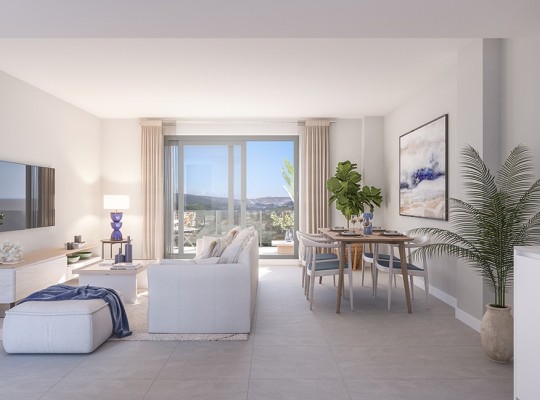 Apartmány Manilva s velkou terasou