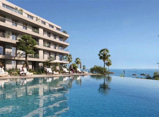 Exkluzivní bydlení v 1.linii u moře, 1-4 ložnice, Estepona