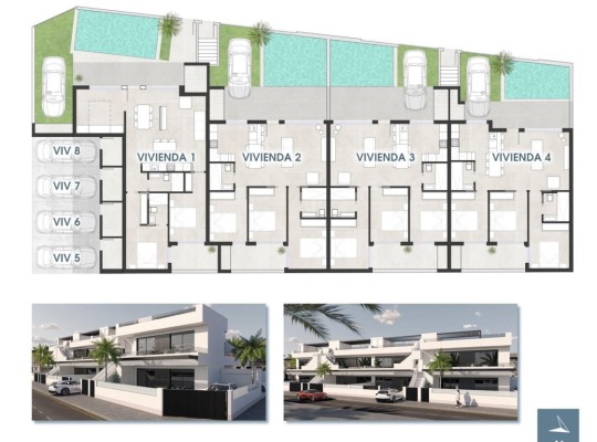 San Pedro del Pinatar (Las esperanzas), Bungalow #CQ-00-61679