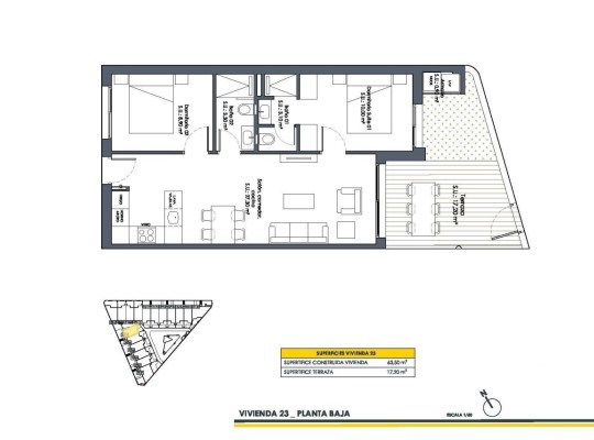 San Fulgencio (Pueblo), Bungalow #RD-N8791