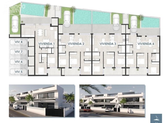 San Pedro del Pinatar (Las esperanzas), Bungalow #CQ-00-98992