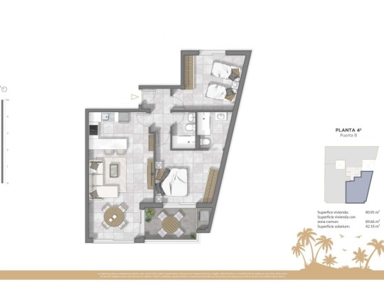 Guardamar del Segura (Pueblo), Penthouse #RD-N9585