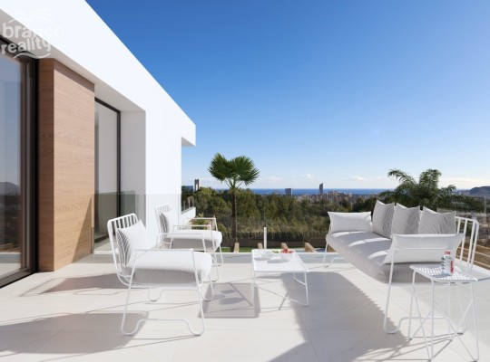 Luxury detached villas in Sierra Cortina, Finestrat, Costa Blanca North