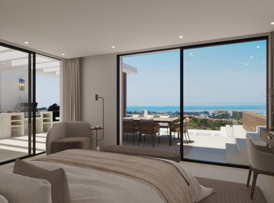 Luxusní apartmány s výhledem na moře v La Resina, Estepona