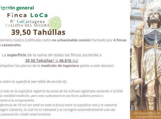Callosa De Segura, Finca #CQ-SL-23062