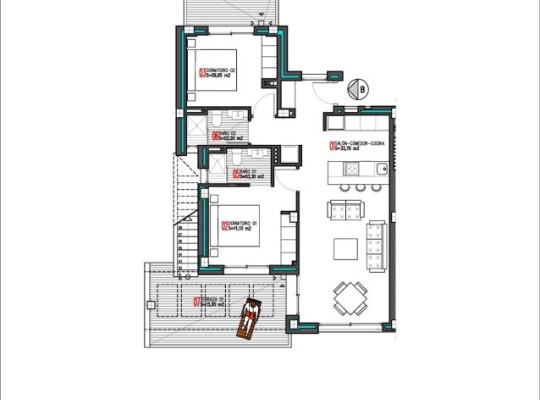 Torrevieja (Aguas Nuevas), Penthouse #RD-N9524