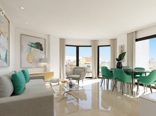 New project of apartments in Alicante.