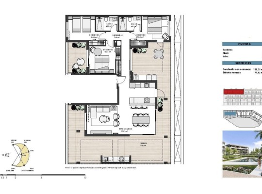 Other areas (Santa Rosalia Lake And Life Resort), Apartment #CQ-00-99525