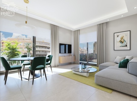 Apartmány jen 100 metrů od pláže v Guardamar del Segura