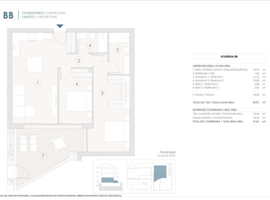 Benijofar (Pueblo), Apartment #RD-N9414