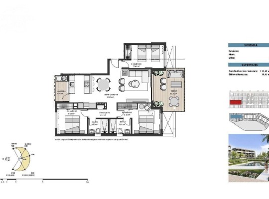 Other areas (Santa Rosalia Lake And Life Resort), Apartment #CQ-00-41463