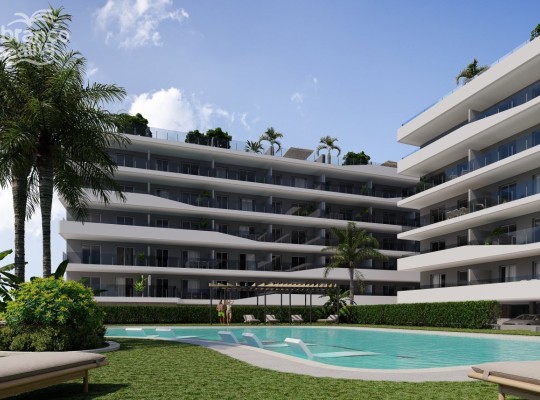 New project in Santa Pola, just 200 meters from LISA beach.