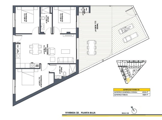 San Fulgencio (Pueblo), Bungalow #RD-N8792