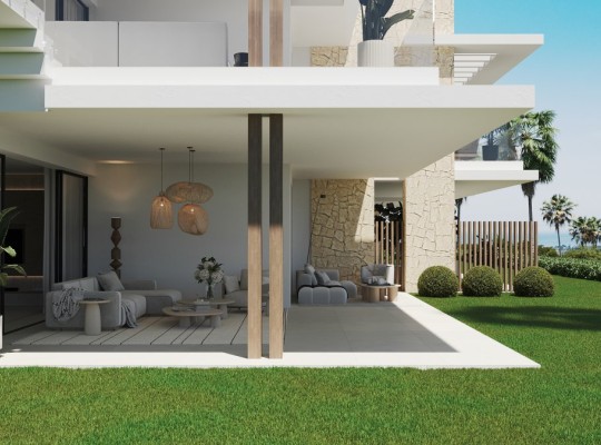 Luxusní apartmány s výhledem na moře v La Resina, Estepona