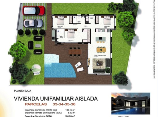 Los Montesinos (La Herrada), Villa #CQ-00-16761