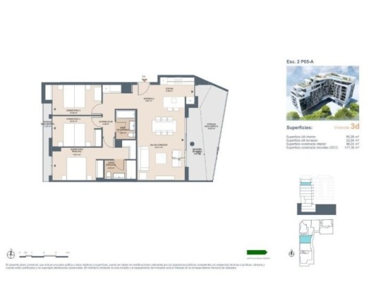 Alicante (Benalua), Apartment #CQ-00-36100
