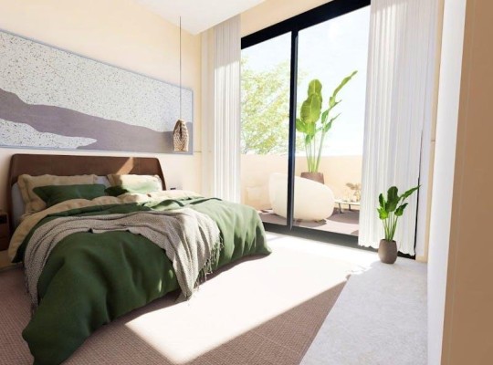 Aparmány s výhledem na moře jen 200m od pláže, El Campello, Alicante