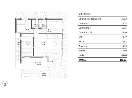 San Miguel de Salinas (Pueblo), Bungalow #CQ-00-65834
