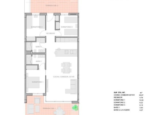 Guardamar del Segura (El Raso, Guardamar), Apartment #CQ-00-87842