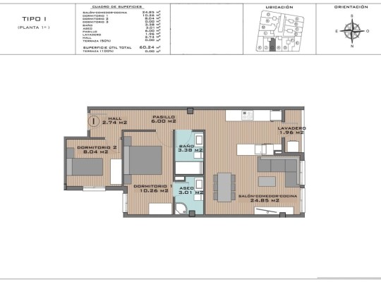 Algorfa (Pueblo), Apartment #CQ-00-33503