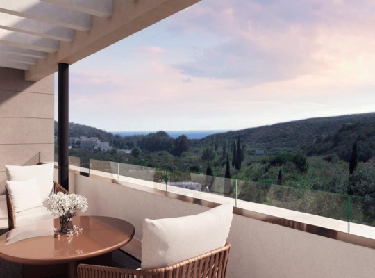 Apartmány 3KK , 4KK a 5KK v krásném prostředí Casares, Estepona