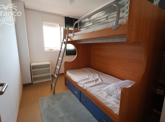 Střešní penthouse s výhledem na moře, jen 100m od pláže, Mil Palmeras