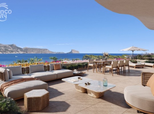 Luxusní komplex apartmánů v centru města Albir, Costa Blanca