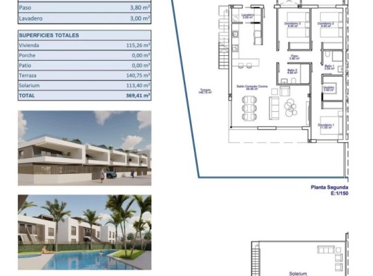 Penthouse Pilar de La Horadada (pueblo) #RD-N9609