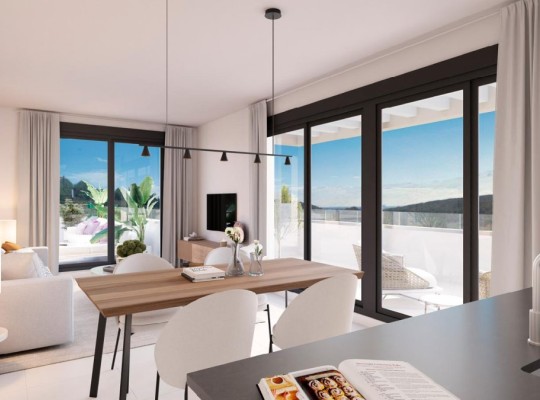 Apartmány 3KK , 4KK a 5KK v krásném prostředí Casares, Estepona