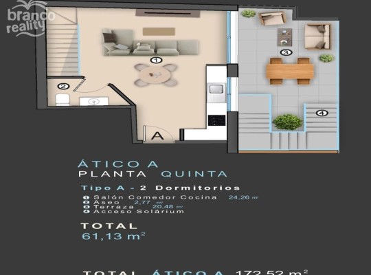 Torrevieja (Centro), Penthouse #RD-N9595