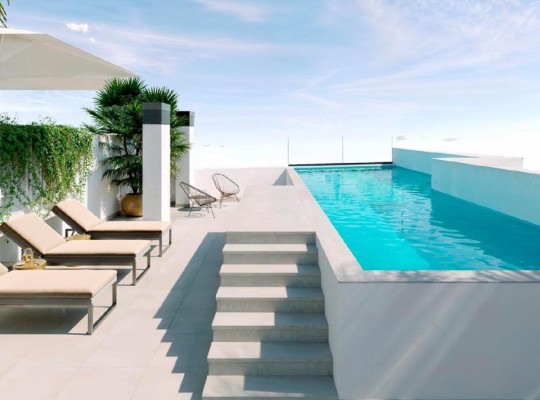 Apartmány v centru Torremolinos, blízko pláže