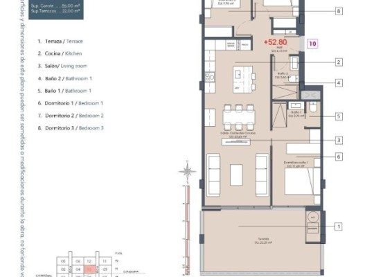 Benijofar (Pueblo), Apartment #CQ-00-88620