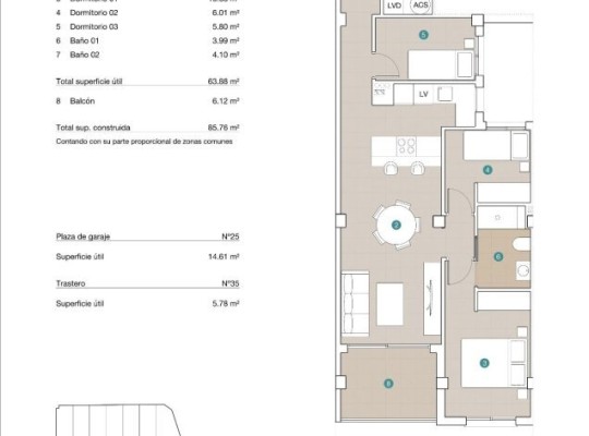 Jacarilla (pueblo), Apartment #CQ-00-86900