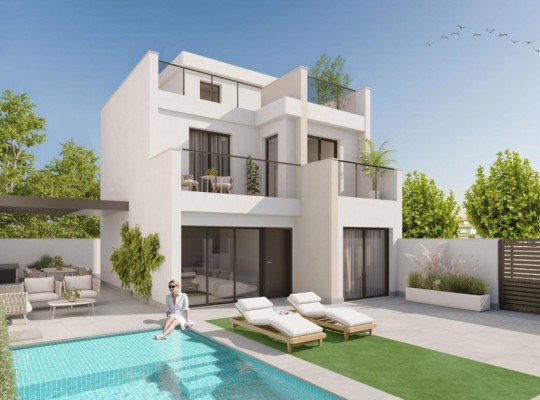 Los Alcazares (Playa la Atascadera), Villa #RD-N8198