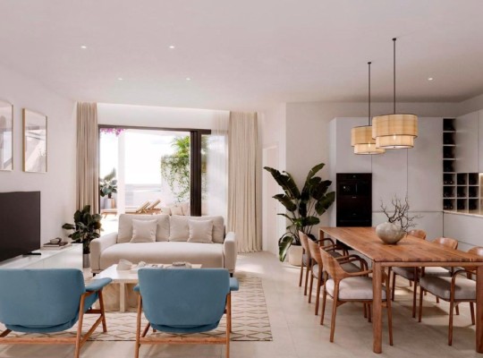 Apartmány v centru Torremolinos, blízko pláže