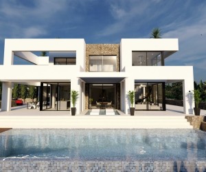 Unique luxury villa with sea view in Benissa