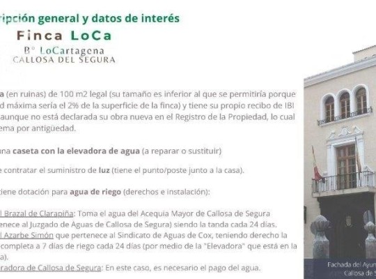 Callosa De Segura, Finca #CQ-SL-23062