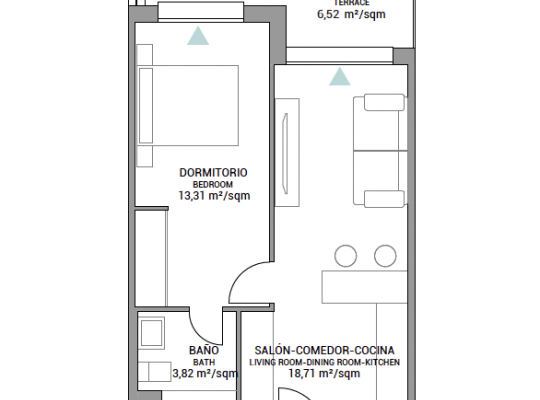 Nové luxusní apartmány v 1. linii u pláže, Corralejo, Fuerteventura